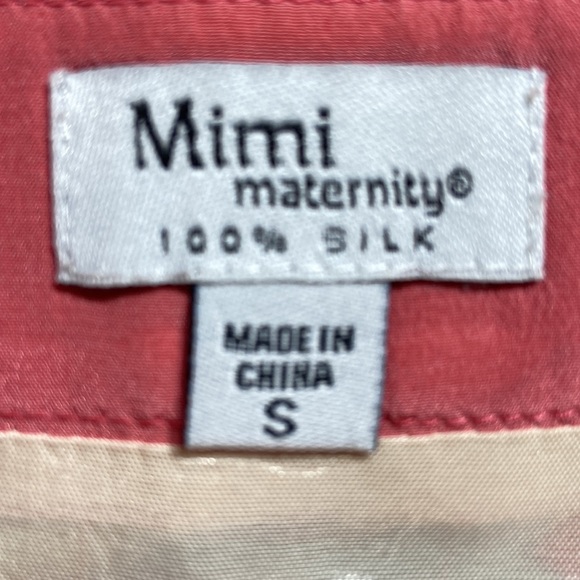 Mimi Maternity Silk Maternity Tank Tunic Size Small - Picture 6 of 10